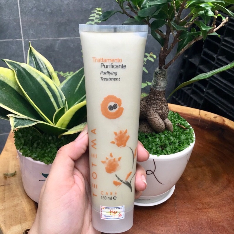 KEM DƯỠNG DA ĐẦU DÀNH CHO TÓC NHỜN VÀ DẦU TEOTEMA PURIFYCANTE TREAMENT 150ml