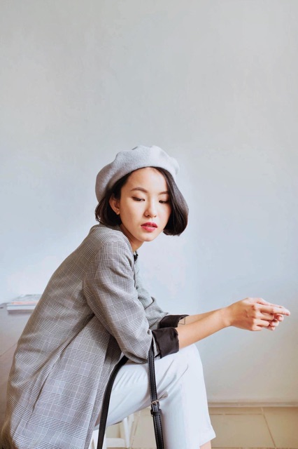 ÁO BLAZER XÁM CARO | BigBuy360 - bigbuy360.vn