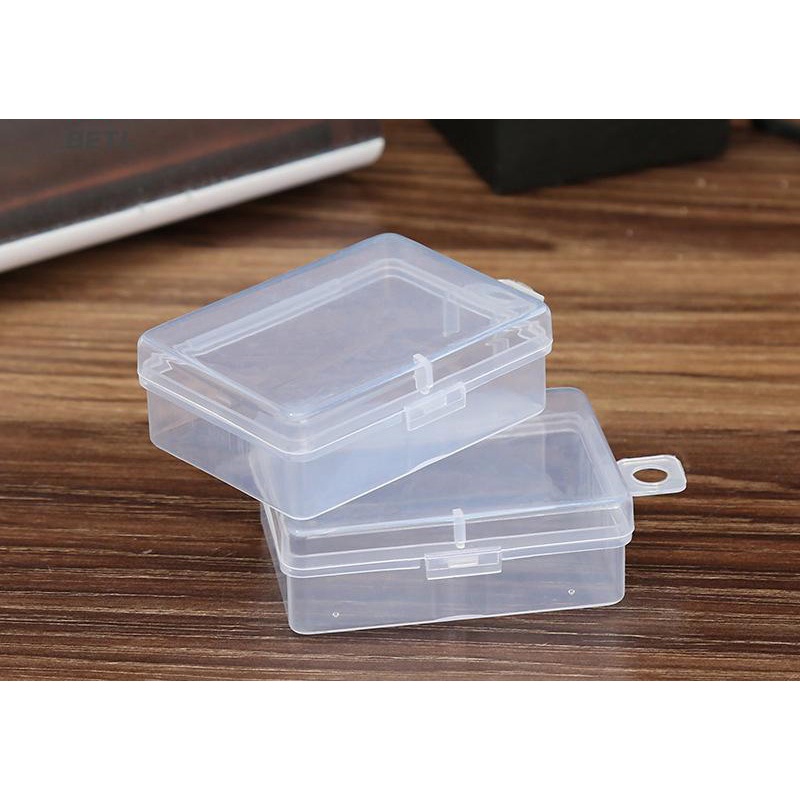 Hộp Nhựa PP size 80x54x30mm Đựng Thuôc, Trang Sức, Tai Nghe, Đồ Nail, Đồ Câu cá, đựng sản phẩm, Đa Năng Tiệ