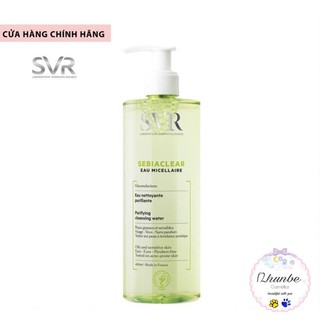 [ Mua 1 tặng 1] SVR Nước tẩy trang làm sạch và loại bỏ dầu SVR Sebiaclear Eau Micellaire 400ml