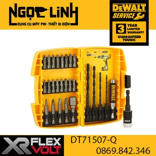 Bộ mũi khoan vặn vít đa năng dewalt dt71507-qz chính hãng