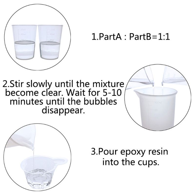 Sa Keo Dán Pha Lê AB Trong Suốt Dễ Pha Lê Kết Hợp 1 / 1 Làm Trang Sức DIY