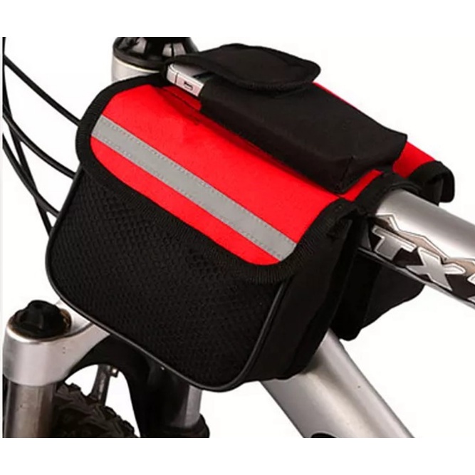 Túi đựng đồ treo khung sườn xe đạp thể thao 5 ngăn chống thấm nước