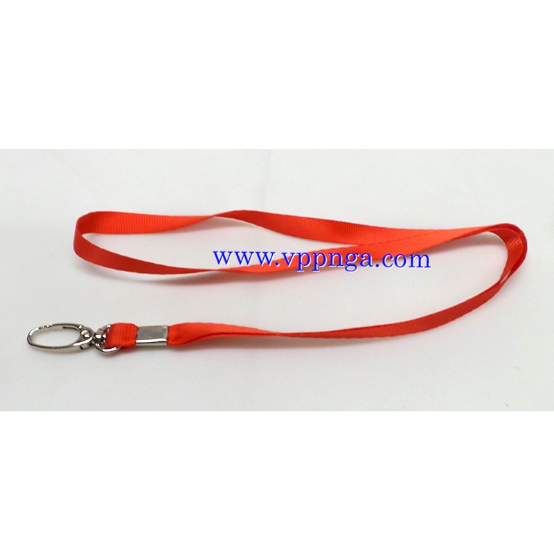 Dây đeo thẻ bảng tên cho nhân viên, học sinh, sinh viên, dây lụa móc tròn  bán