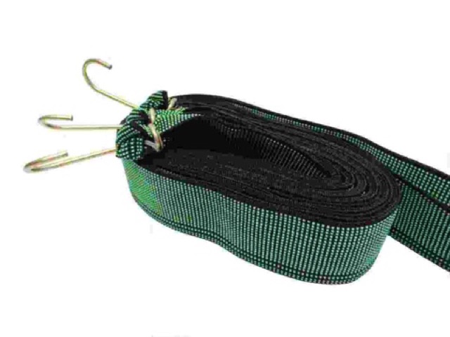 Dây ràng (dây chun) cột hàng loại tốt - màu xanh 2.5m ( hàng tốt có sẵn)