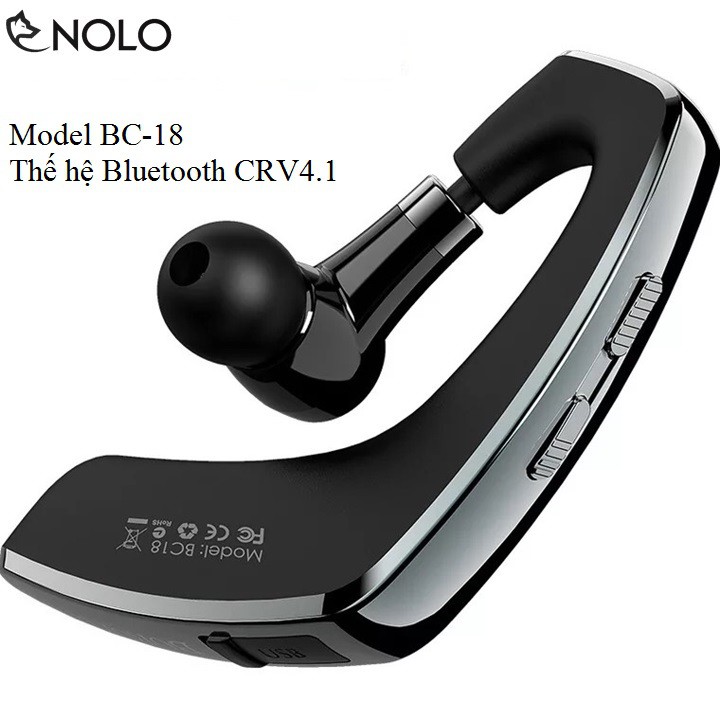 Tai Nghe Bluetooth Móc Tai Borofone Model BC18 Chính Hãng