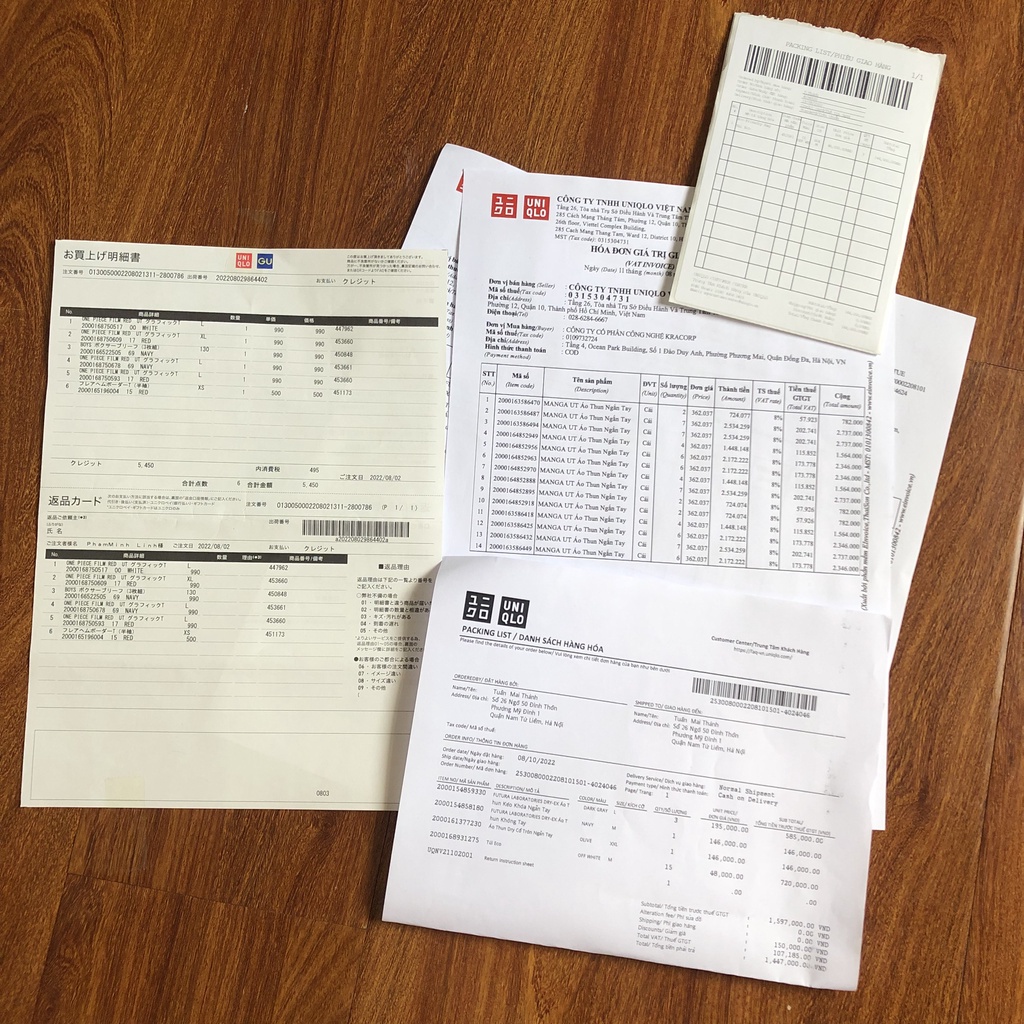 Áo Thun UNIQLO UT One Piece Film Red x Shanks & Luffy - UNIQLO Nhật - 453661