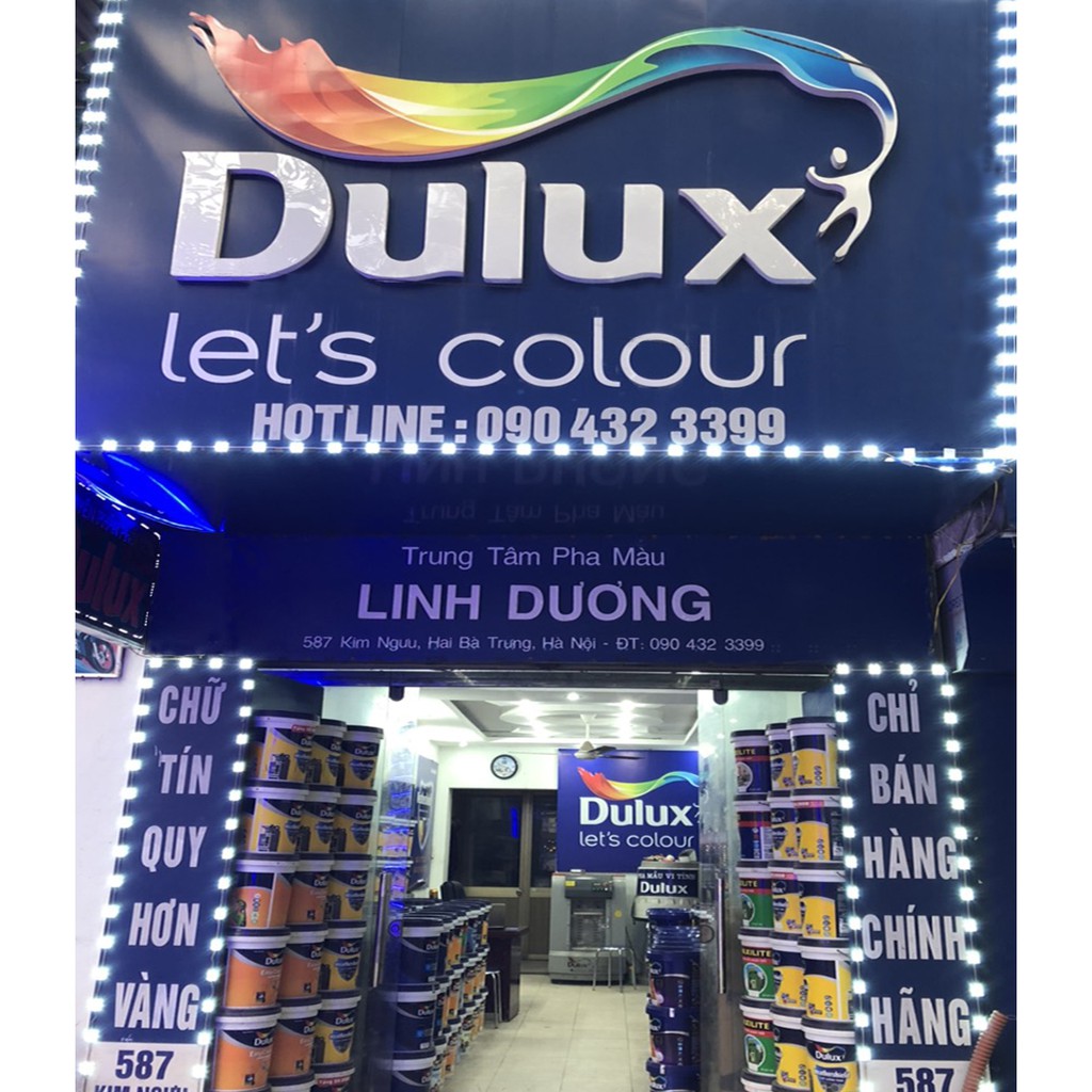 Sơn Ngoài Trời Dulux Weathershield Powerflexx GJ8 - Bề Mặt Bóng Hoặc Mờ – Thùng 5L