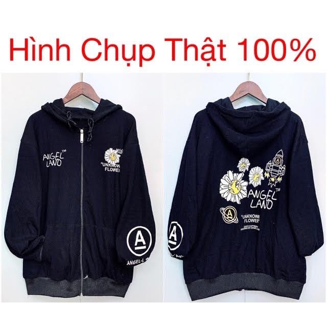 Áo Hoodie Không Xù lông Dành Cho Nam Cho Nữ Có Mũ Chất Nỉ Form rộng in hình Angel Land Đôi Unisex ( Kèm Ảnh Thật) | BigBuy360 - bigbuy360.vn