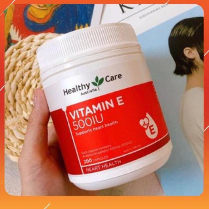 Vitamin E Healthy Care úc  mẫu mới nhất, đẹp da chống lão hóa