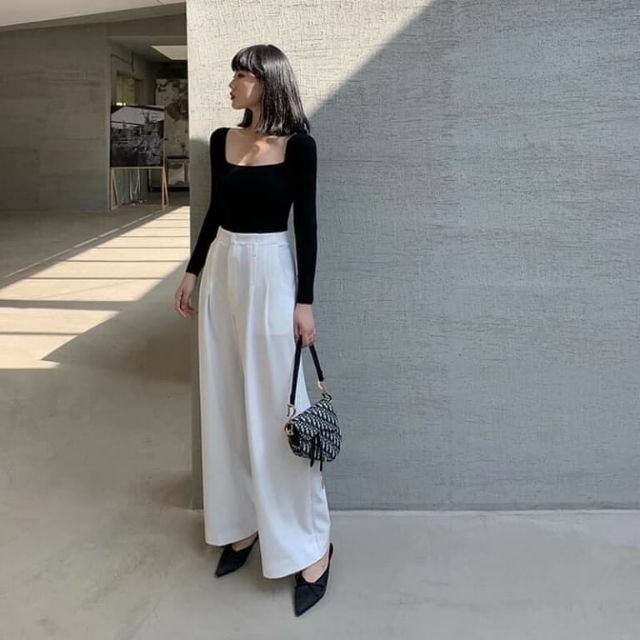 ÁO BOZIP TAY DÀI CỔ VUÔNG