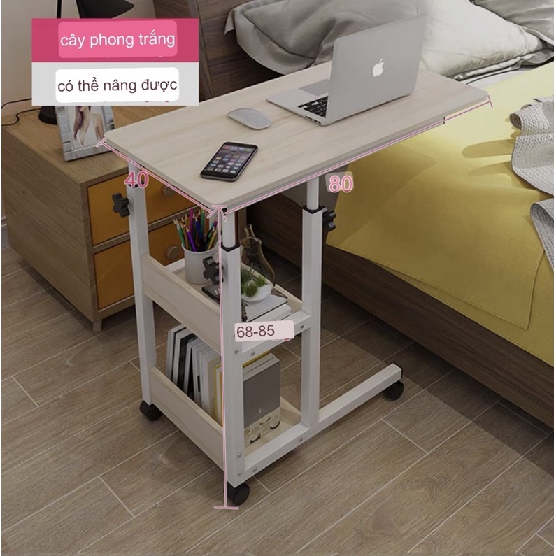Bàn làm việc ,bàn di động để máy tính láp tốp