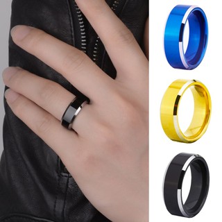 Nhẫn Đeo Tay Bằng Thép Không Gỉ Thời Trang Cho Cặp Đôi