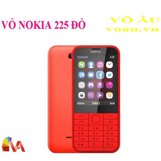 VỎ NOKIA 225 MÀU ĐỎ