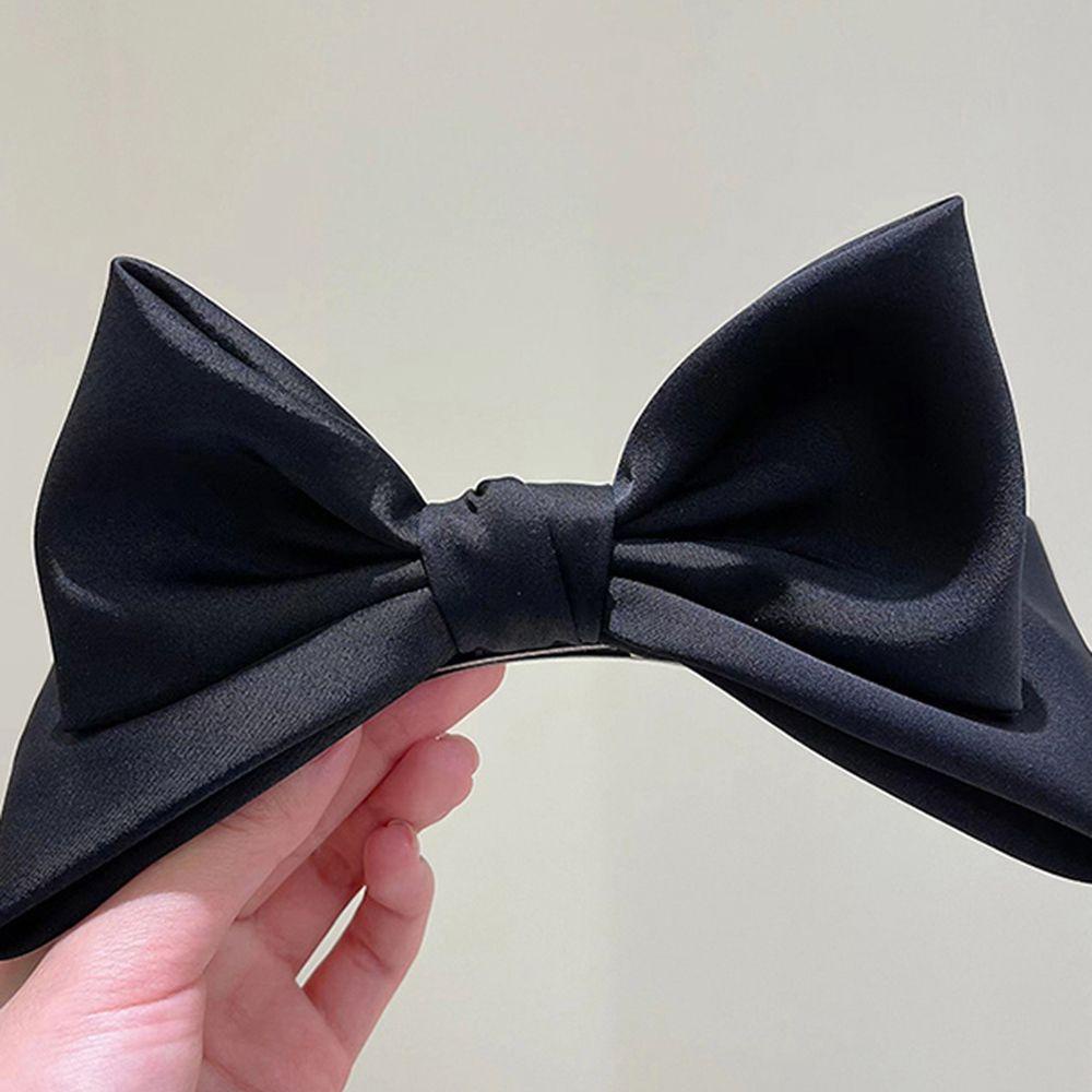 Kẹp Tóc Hình Nơ Cỡ Lớn Phong Cách Retro Thời Trang Mùa Hè Cho Nữ