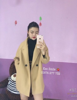 Áo dạ Hàn Quốc