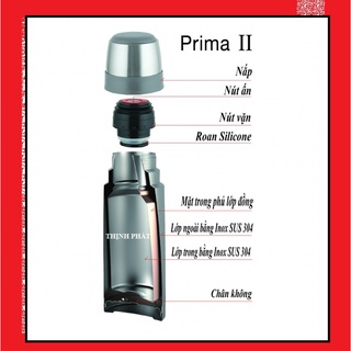 Bình giữ nhiệt 450 ml Zebra Thái lan