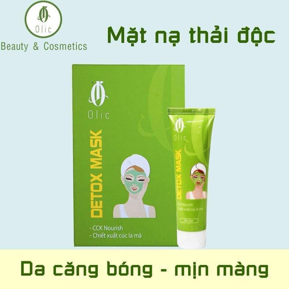 Thải độc hút nám Olic - Mask detox thải độc Olic