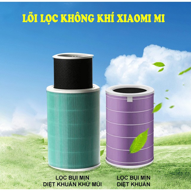 Lõi lọc không khí Xiaomi Mi Air Purifier Filter (cho đời 1,2, 2H , 2S , 3, 3C , 3H , Pro) - Chính hãng