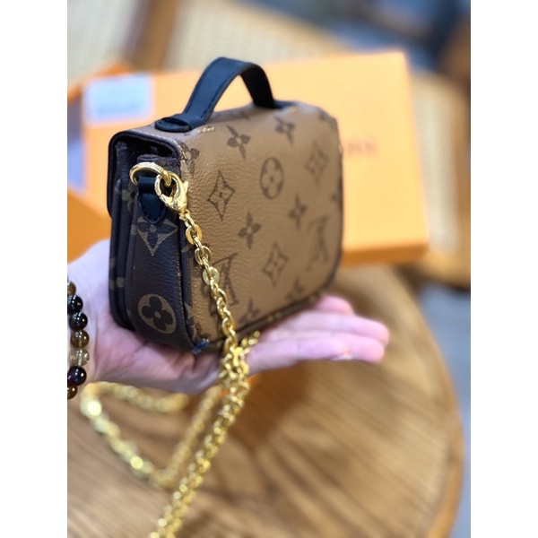 Túi LV W266-13 Monogram monceau mini - Bản đẹp form xinh- Full box vip hoá đơn