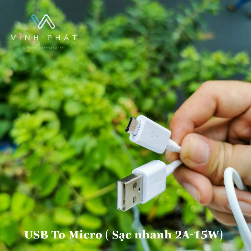 Bộ Sạc Nhanh Samsung Micro Usb Note 4 S6 S7 Note 5 S7 Edge Chính Hãng