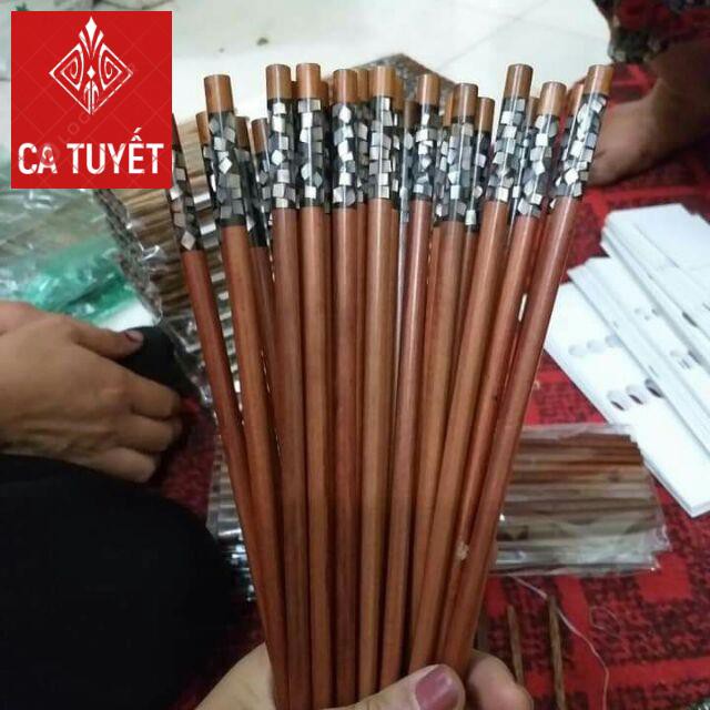 [FREESHIP] Đũa khảm trai 10 đôi /1 bó