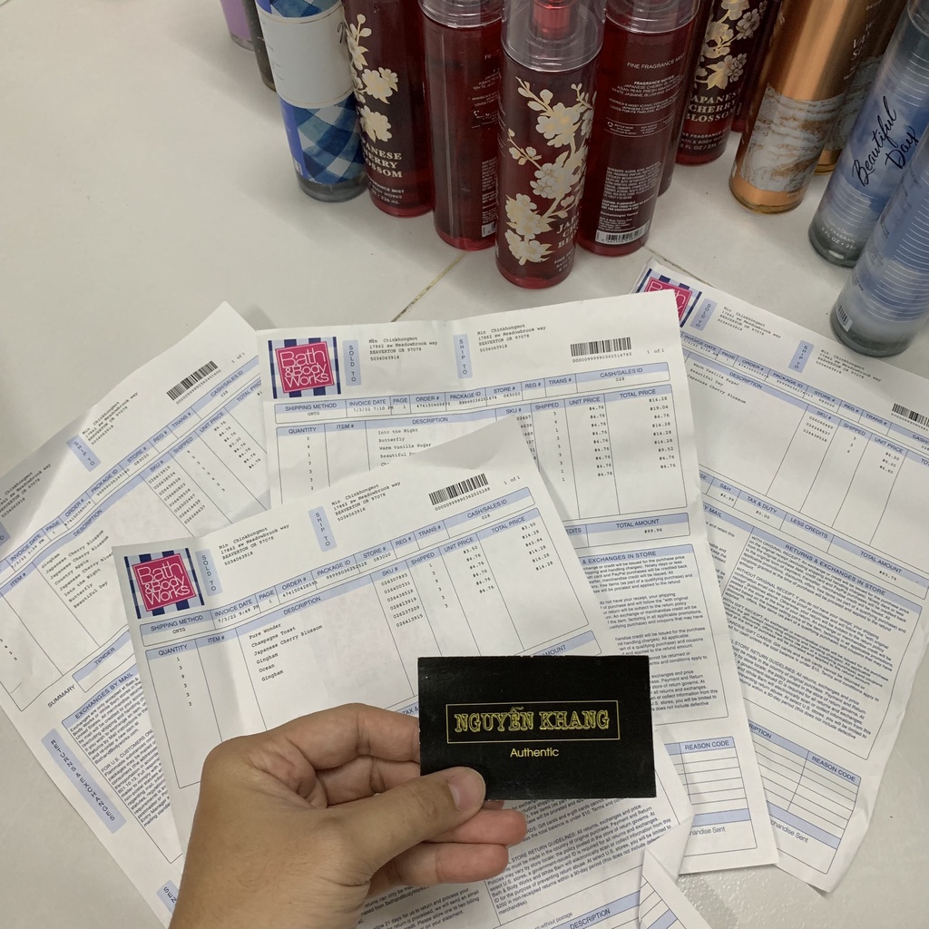 Xịt thơm toàn thân Bodymist Bath & Body Works