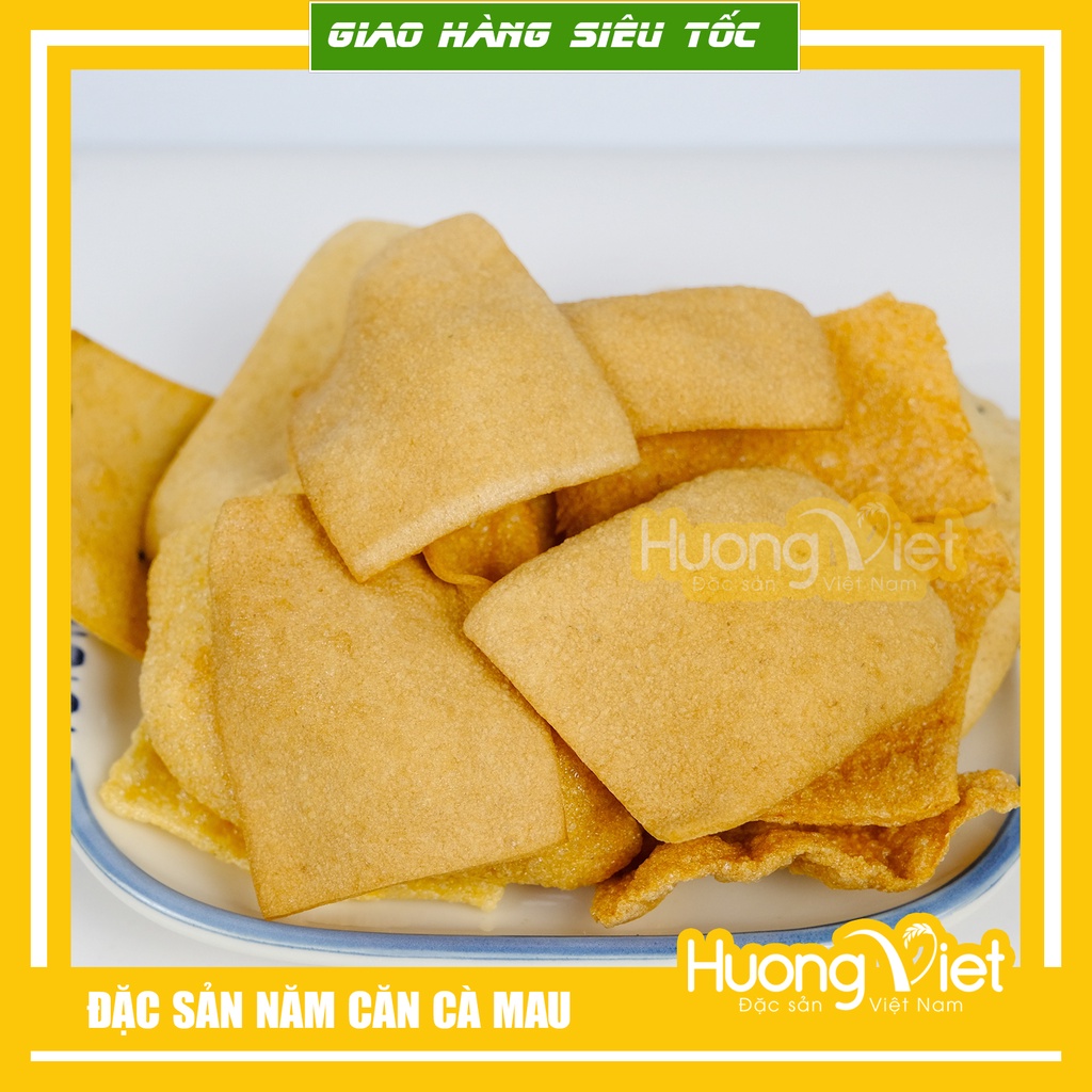 Bánh phồng chuối, bánh phồng chay Năm Căn 500g, đặc sản Cà Mau chính gốc