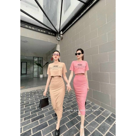 Chân váy ôm body thun lụa có giãn mịn | BigBuy360 - bigbuy360.vn