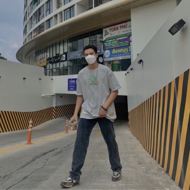 Áo Thun Tay Lỡ Phông Unisex Nam Nữ Chất Cotton Thấm Hút Mồ Hôi Thêu Lucky Number R13 Local Brand Chính Hãng BATIXA