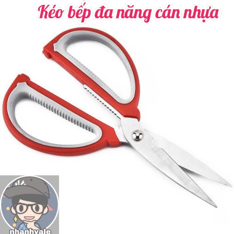 Kéo bếp đa năng cao cấp cán nhựa