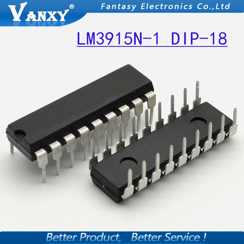 Bộ 5 Ic Chất Lượng Cao Lm3915N-1 Dip18 Lm3915-1 Dip Lm3915N Lm3915 Dip-18