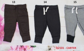 Set 4 Quần Carter dài cho bé sơ sinh (0-5kg)