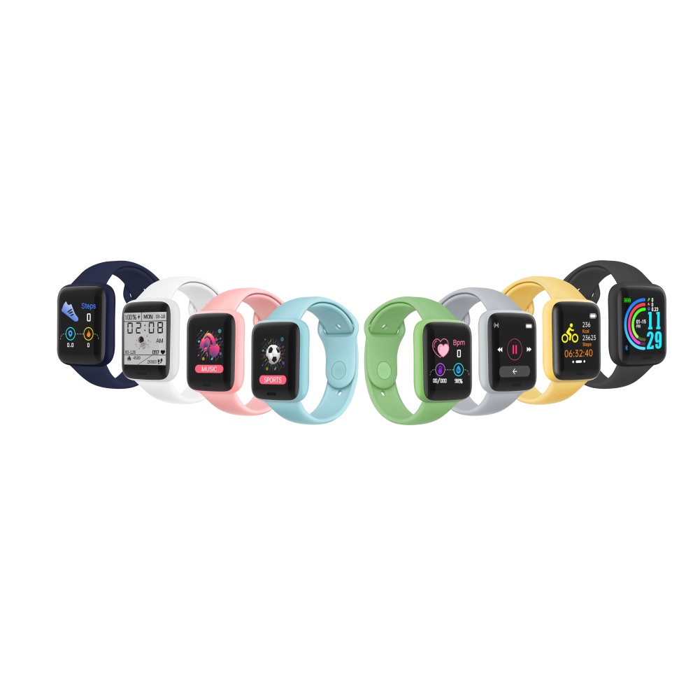 Miễn Phí Vận Chuyển Đồng Hồ Thông Minh Smart Watch 888 Rel Giờ Y68 Chống D'Gua Kỹ Thuật Số Hoa Hồng Nữ/Kỹ Thuật Số Đồng Hồ Thông Minh Smartwatch Với 3c Màn Hình ^ MK ^