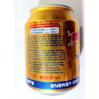 nước tăng lực red god 250ml 1 lon