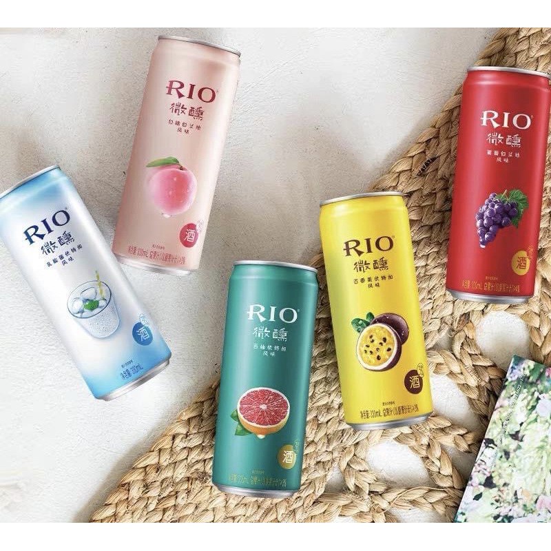 Cocktail Hoa Quả Cao Cấp RIO Lon 330ml