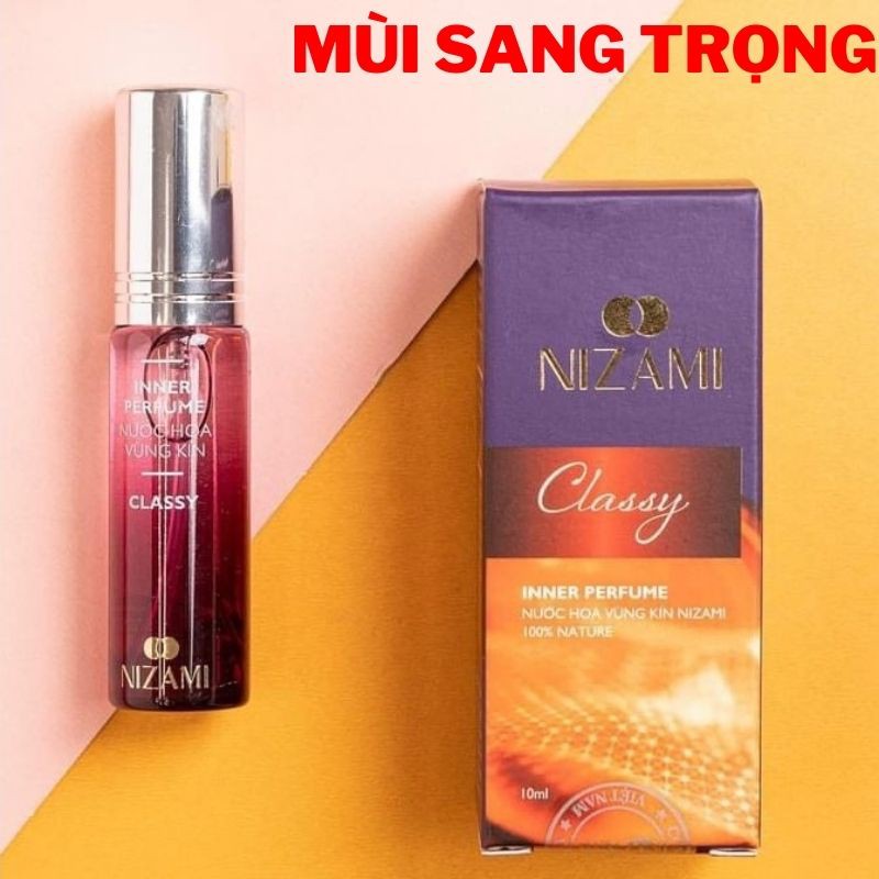 Nước hoa vùng kín 5 mùi thoải mái đam mê NIZAMI | Thế Giới Skin Care