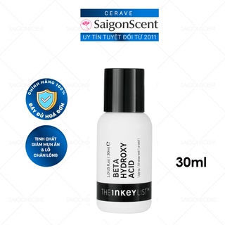 The INKEY List Beta Hydroxy Acid - Tinh chất tẩy tế bào chết (30mL)