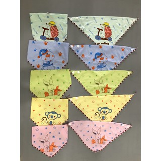 YẾM TAM GIÁC HAI LỚP COTTON CHO BÉ SƠ SINH