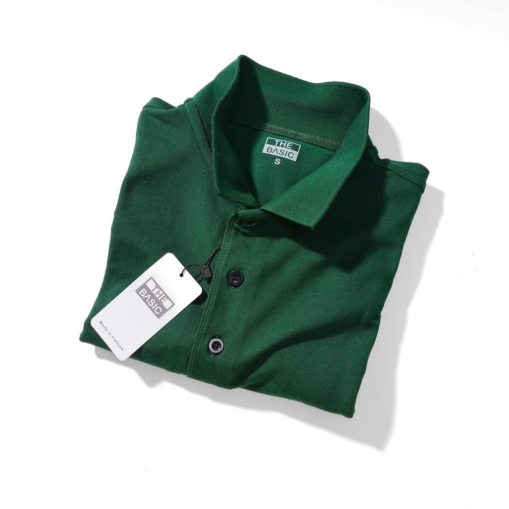 Áo thun polo trơn basic Mandinni | BigBuy360 - bigbuy360.vn