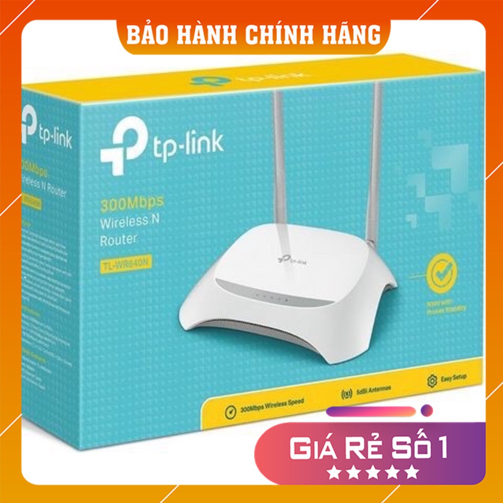 [Bảo Hành 24 Tháng ] Bộ Phát Wifi TP-Link 840N