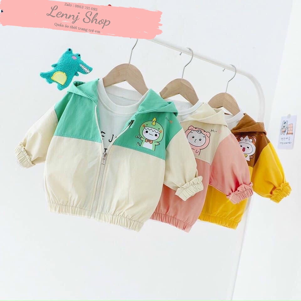 ÁO KHOÁC KAKI MỎNG NHẸ 2 LỚP XINH CƯNG XỈU (Size 10-20kg.) (ẢNH THẬT)