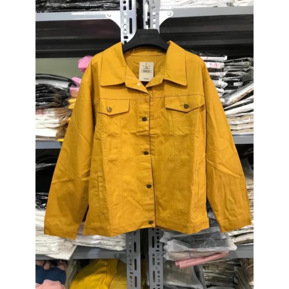 Áo Khoác JEAN KAKI 4 MÀU Unisex