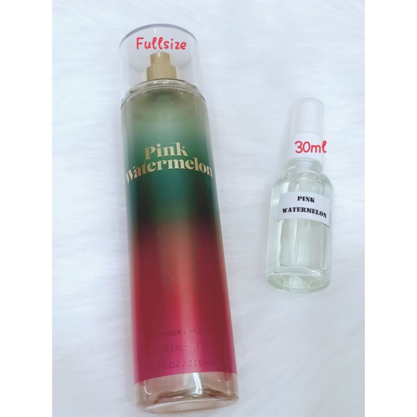 (30ML) XỊT THƠM PINK WATERMELON BATH AND BODYWORKS