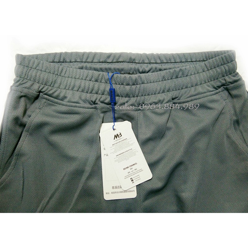 Quần tập Gym ECTH màu xám | BigBuy360 - bigbuy360.vn