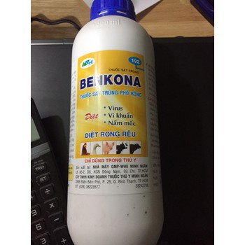 [SIEURE] sát khuẩn, khử trùng Benkona (chai 100ml) hàng đẹp, phân phối chuyên nghiệp.