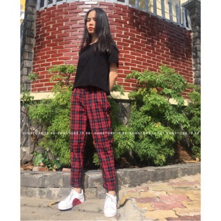 Quần Baggy Caro Plaid Pants 🎈