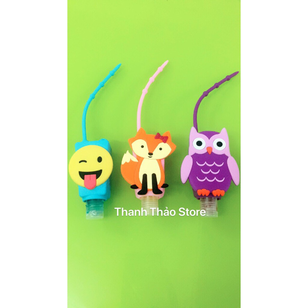 Gel rửa tay khô diệt khuẩn Buddies có vỏ bọc hình thú tiện lợi 30ml