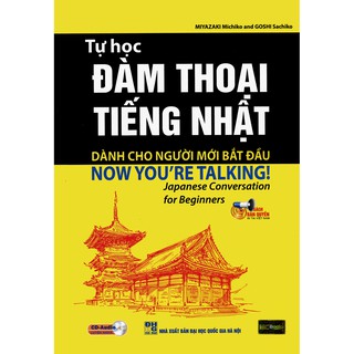 Sách - tự học đàm thoại tiếng nhật dành cho người mới bắt đầu