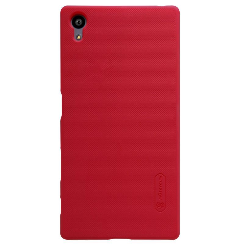 Ốp lưng sần cho Sony Xperia Z5 chính hãng Nillkin nhựa PC cao cấp ( Tặng Kèm Miếng Dán Màn Hình )